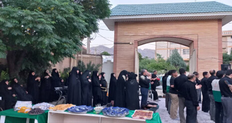 تصاویر/فعالیت تبلیغی خواهران طلبه مدارس علمیه لرستان در روزهای حماسه