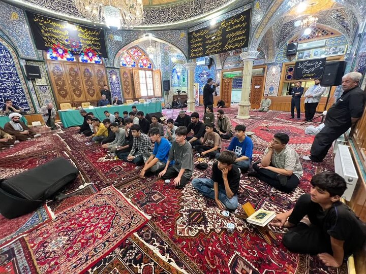 تصاویر/ اردوی فرهنگی طلاب جدید الورود مدرسه علمیه امام محمد باقر (ع) در اردبیل
