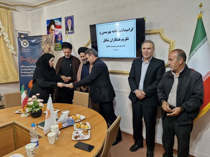 تصاویر/ مراسم گرامیداشت هفته بهزیستی با حضور امام جمعه خلخال