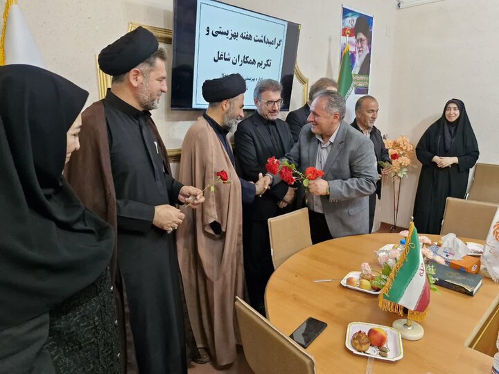تصاویر/ مراسم گرامیداشت هفته بهزیستی با حضور امام جمعه خلخال