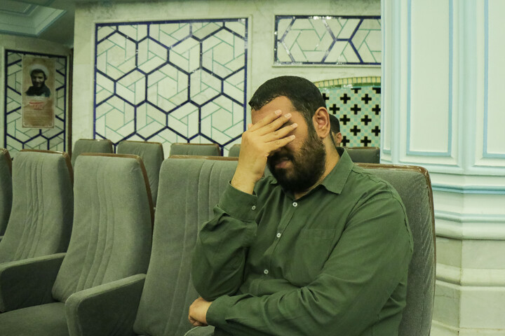 تصاویر/ مراسم عزاداری به مناسبت بزرگداشت رهبر شهید در مؤسسه آموزشی و پژوهشی امام خمینی ره در قم