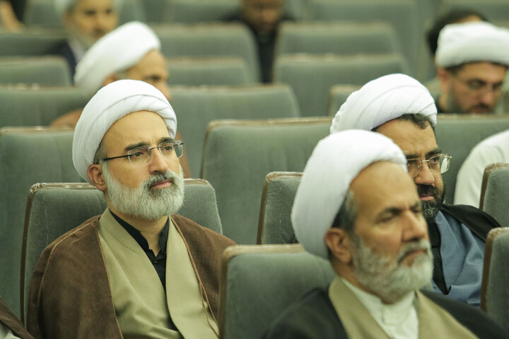 تصاویر/ مراسم عزاداری به مناسبت بزرگداشت رهبر شهید در مؤسسه آموزشی و پژوهشی امام خمینی ره در قم