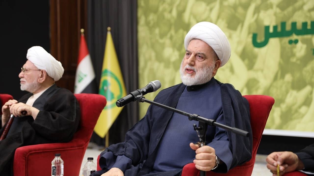 الشيخ حمودي: المجلس الاعلى مشروع بناء دولة صنيعة مدرسة المرجعية.. تشييع السيد الخامنئي في العراق أكدت عظمة شعبنا