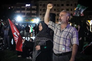 فیلم | اجتماع مردم استان قزوین در شب صد وچهل ویکم