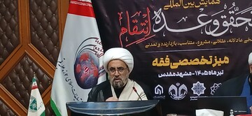 فقه اسلامی ظرفیت تبیین انتقام مشروع را دارد/ فقه جهاد مبنای خون‌خواهی رهبر شهید است