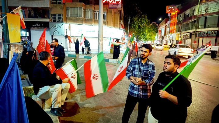 تصاویر / حضور میدانی مدیر،اساتید وطلاب مدرسه علمیه شیخ الاسلام قزوین دربیعت با رهبر شهید انقلاب اسلامی ایران