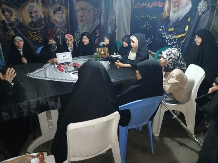 تصاویر/برپایی کافه گفتگو دختران توسط مبلغین مدرسه علمیه فاطمه‌الزهرا اراک