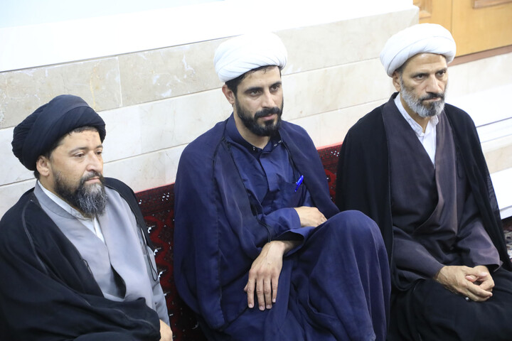 دیدار طلاب جدیدالورود مدرسه علمیه بیرجند با نماینده ولی فقیه در خراسان جنوبی