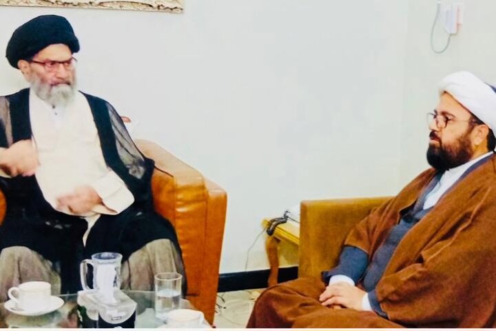 قائد ملت جعفریہ پاکستان سے مولانا اشفاق وحیدی کی ملاقات / ملکی و بین الاقوامی صورتحال پر تبادلۂ خیال