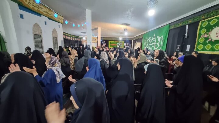 تصاویر/ مراسم شهادت حضرت رقیه (س) در بقعه متبرکه امامزاده ناصرالحق آمل