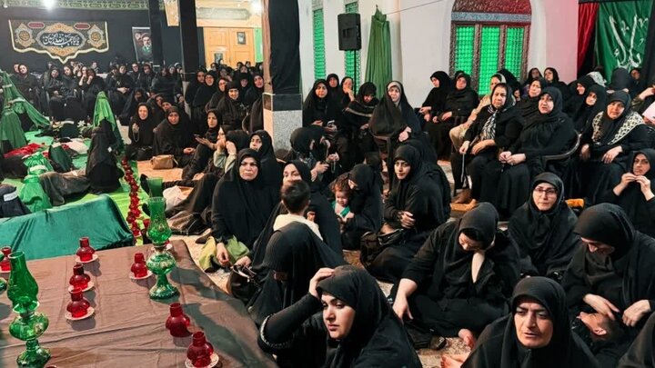 تصاویر/ مراسم شهادت حضرت رقیه (س) در بقعه متبرکه امامزاده ناصرالحق آمل