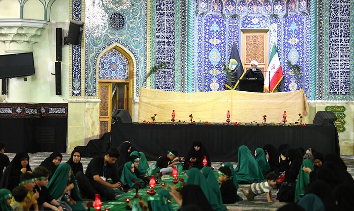 تصاویر/ همایش سه ساله‌های حسینی در حرم حضرت عبدالعظیم(ع)
