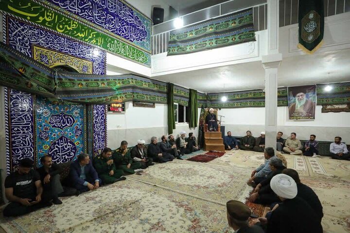 تصاویر / مراسم شهادت خانم حضرت رقیه (س) وگرامیداشت رهبر شهید با حضور امام جمعه قزوین