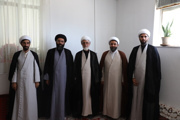 تصاویر/سرکشی مدیر حوزه علمیه کردستان از روحانیون هجرت شهرستان کامیاران