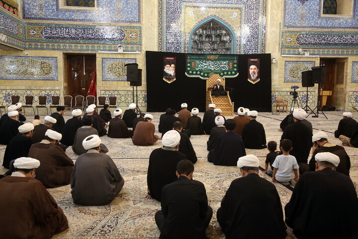 مراسم اقامه عزا در شب شهادت امام حسن مجتبی (ع) و مراسم بزرگداشت رهبر شهید