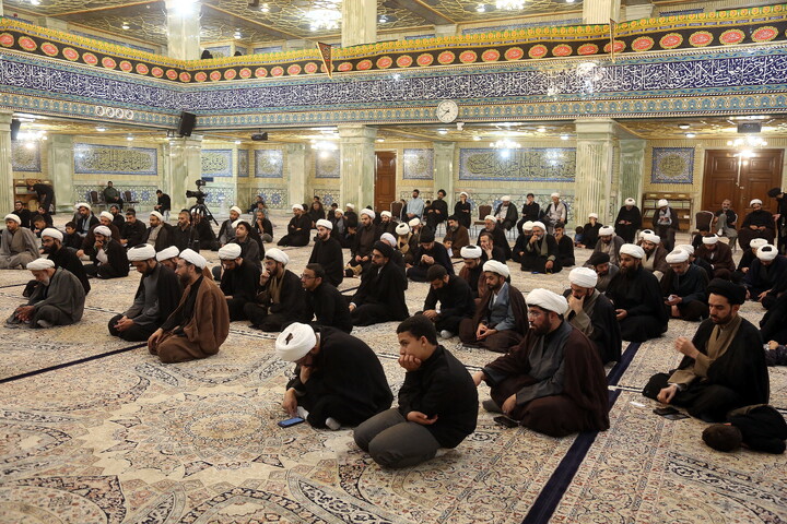 مراسم اقامه عزا در شب شهادت امام حسن مجتبی (ع) و مراسم بزرگداشت رهبر شهید