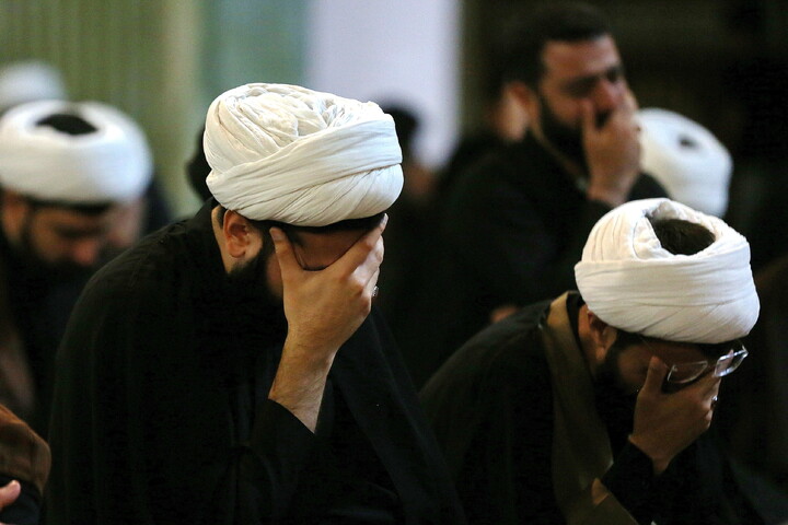 مراسم اقامه عزا در شب شهادت امام حسن مجتبی (ع) و مراسم بزرگداشت رهبر شهید