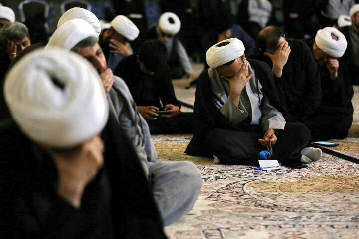 مراسم اقامه عزا در شب شهادت امام حسن مجتبی (ع) و مراسم بزرگداشت رهبر شهید