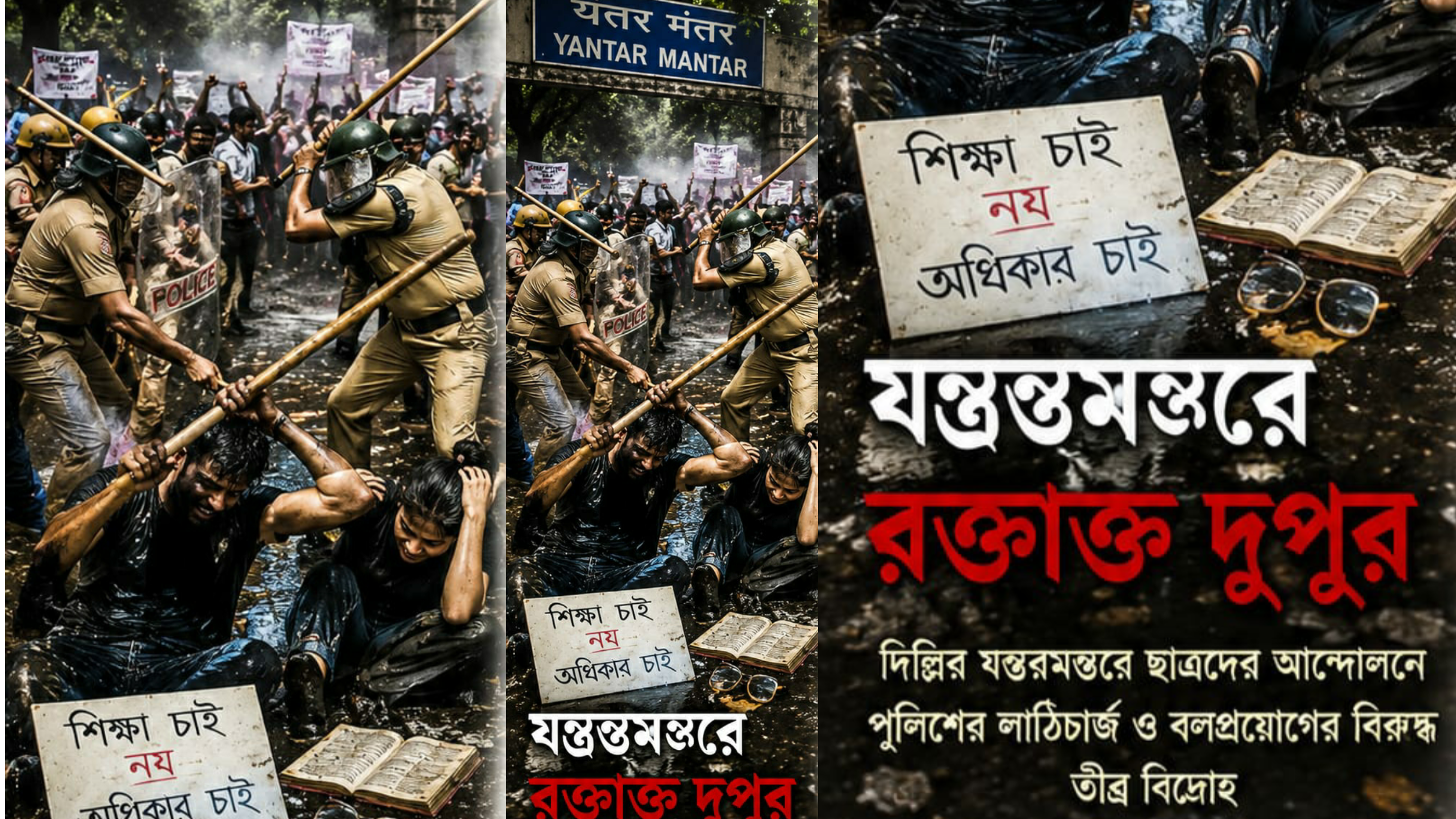 যন্তরমন্তরের রক্তাক্ত দুপুর 