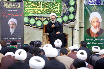 تصاویر/ مراسم عزاداری سالروز شهادت حضرت امام حسن مجتبی(ع)