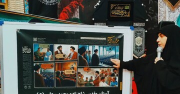 تصاویر/ برگزاری آیین پرده‌خوانی "قصه آقا" در نهاوند