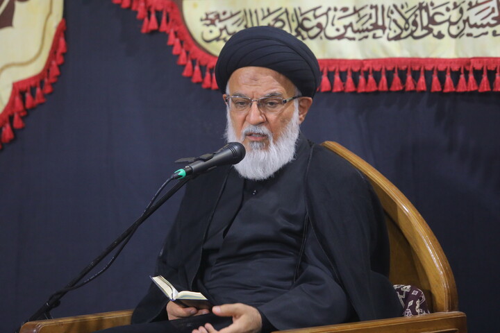 تصاویر/ مراسم عزاداری دهه اول ماه صفر در بیت مرحوم آیت الله حاج نصرالله شاه آبادی