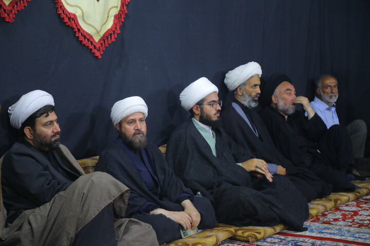 تصاویر/ مراسم عزاداری دهه اول ماه صفر در بیت مرحوم آیت الله حاج نصرالله شاه آبادی