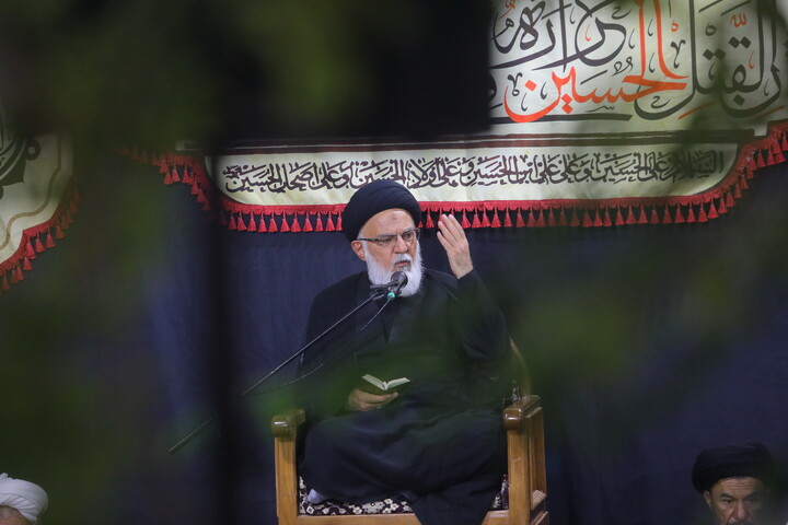تصاویر/ مراسم عزاداری دهه اول ماه صفر در بیت مرحوم آیت الله حاج نصرالله شاه آبادی