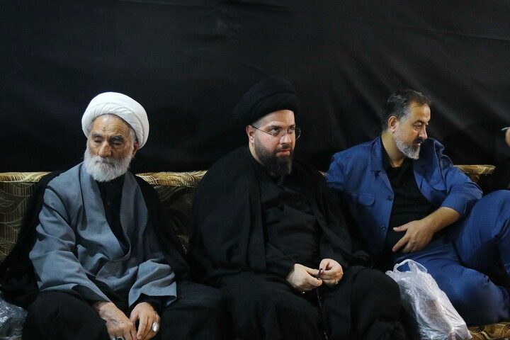 تصاویر/ مراسم عزاداری دهه اول ماه صفر در بیت مرحوم آیت الله حاج نصرالله شاه آبادی