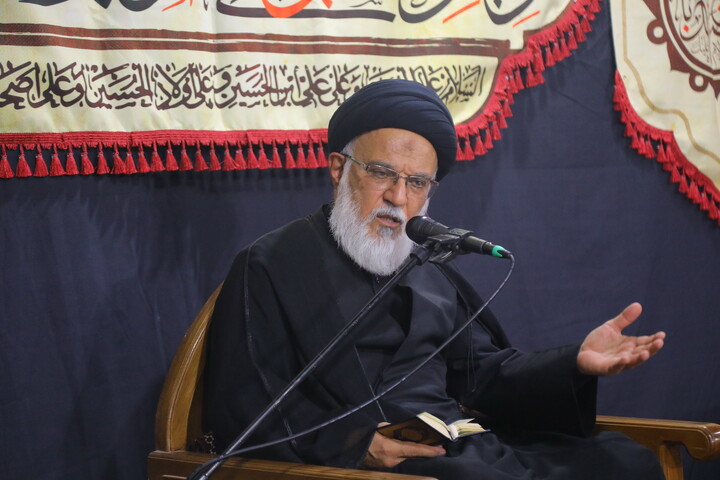 تصاویر/ مراسم عزاداری دهه اول ماه صفر در بیت مرحوم آیت الله حاج نصرالله شاه آبادی