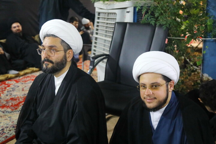 تصاویر/ مراسم عزاداری دهه اول ماه صفر در بیت مرحوم آیت الله حاج نصرالله شاه آبادی
