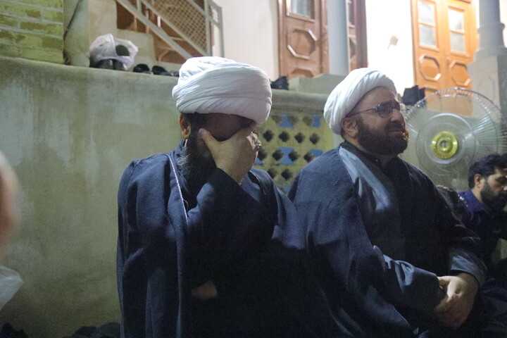 تصاویر/ مراسم عزاداری دهه اول ماه صفر در بیت مرحوم آیت الله حاج نصرالله شاه آبادی