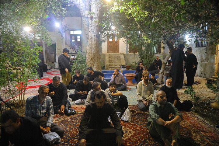 تصاویر/ مراسم عزاداری دهه اول ماه صفر در بیت مرحوم آیت الله حاج نصرالله شاه آبادی