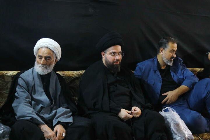 تصاویر/ مراسم عزاداری دهه اول ماه صفر در بیت مرحوم آیت الله حاج نصرالله شاه آبادی