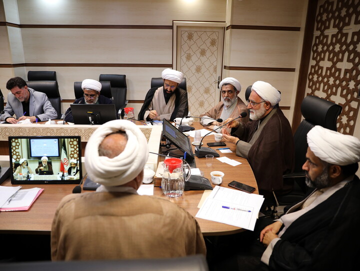 تصاویر/گردهمایی دبیران ستاهادی همکاری حوزههای علمیه و نهادها و سازمانهای حاکمیتی با شورای راهبردی ارتباطات