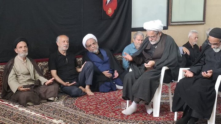 تصاویر/ عزاداری شهادت امام حسن مجتبی(ع) ازطرف نماینده ولی فقیه درکاشان