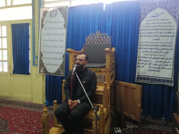 تصاویر/ عزاداری شهادت امام حسن مجتبی(ع) ازطرف نماینده ولی فقیه درکاشان