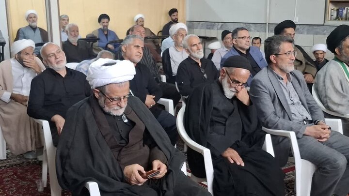 تصاویر/ عزاداری شهادت امام حسن مجتبی(ع) ازطرف نماینده ولی فقیه درکاشان