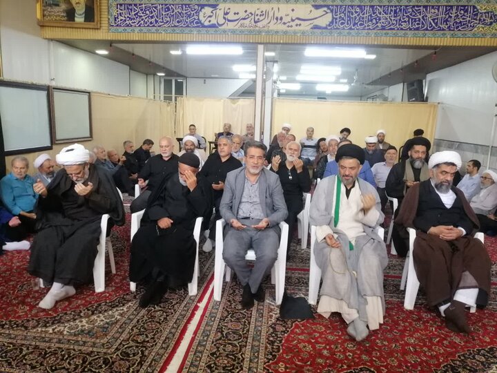 تصاویر/ عزاداری شهادت امام حسن مجتبی(ع) ازطرف نماینده ولی فقیه درکاشان