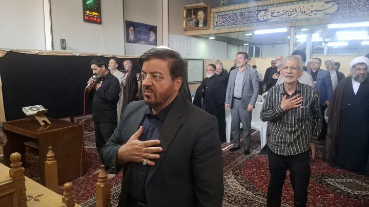 تصاویر/ عزاداری شهادت امام حسن مجتبی(ع) ازطرف نماینده ولی فقیه درکاشان