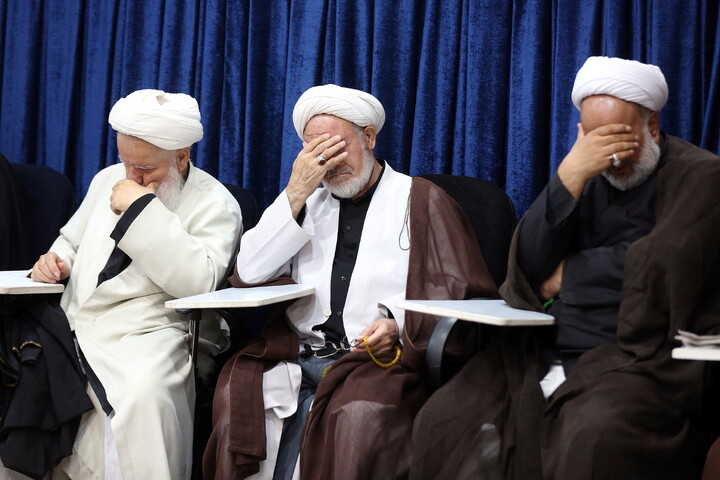 تصاویر/ مراسم عزاداری سالروز شهادت حضرت امام حسن مجتبی(ع) و سالروز ارتحال حضرت آیت الله حاج شیخ عبدالله فاضل لنکرانی (ره)