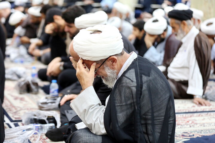 تصاویر/ مراسم عزاداری سالروز شهادت حضرت امام حسن مجتبی(ع) و سالروز ارتحال حضرت آیت الله حاج شیخ عبدالله فاضل لنکرانی (ره)