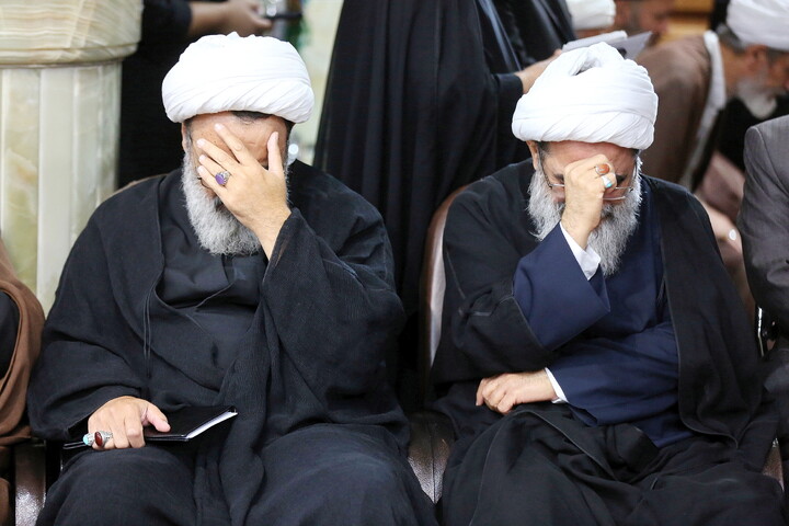 تصاویر/ مراسم عزاداری سالروز شهادت حضرت امام حسن مجتبی(ع) و سالروز ارتحال حضرت آیت الله حاج شیخ عبدالله فاضل لنکرانی (ره)