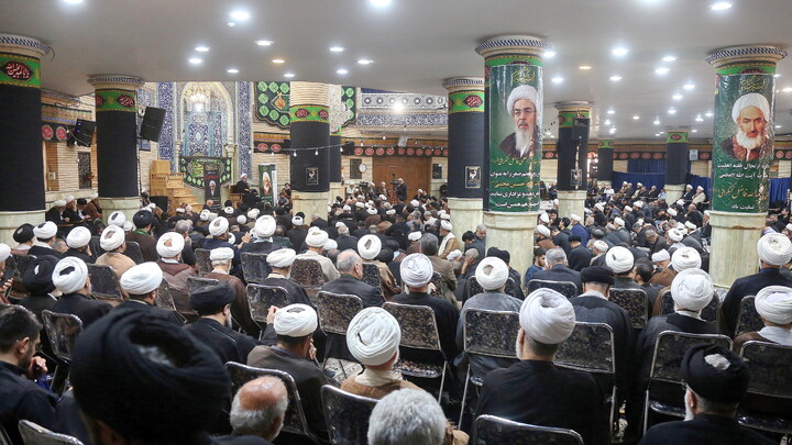 تصاویر/ مراسم عزاداری سالروز شهادت حضرت امام حسن مجتبی(ع) و سالروز ارتحال حضرت آیت الله حاج شیخ عبدالله فاضل لنکرانی (ره)