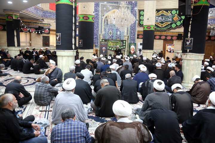 تصاویر/ مراسم عزاداری سالروز شهادت حضرت امام حسن مجتبی(ع) و سالروز ارتحال حضرت آیت الله حاج شیخ عبدالله فاضل لنکرانی (ره)