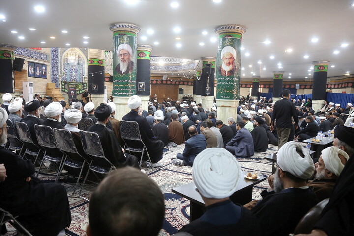 تصاویر/ مراسم عزاداری سالروز شهادت حضرت امام حسن مجتبی(ع) و سالروز ارتحال حضرت آیت الله حاج شیخ عبدالله فاضل لنکرانی (ره)
