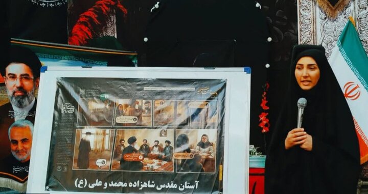تصاویر/ برگزاری آیین پرده‌خوانی "قصه آقا" در نهاوند
