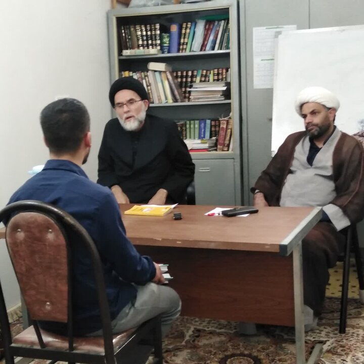 تصاویر/ آزمون شفاهی طلاب مدارس علمیه منطقه کاشان