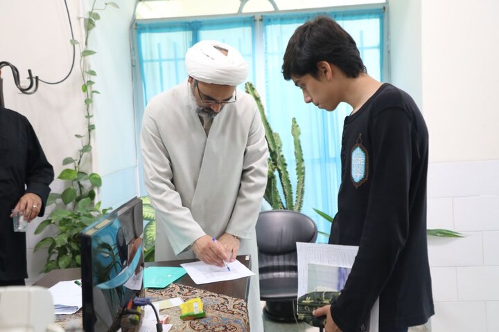 تصاویر/ آخرین روز از برگزاری متمرکز دور اول مرحله گزینش داوطلبان ورود به حوزه علمیه یزد