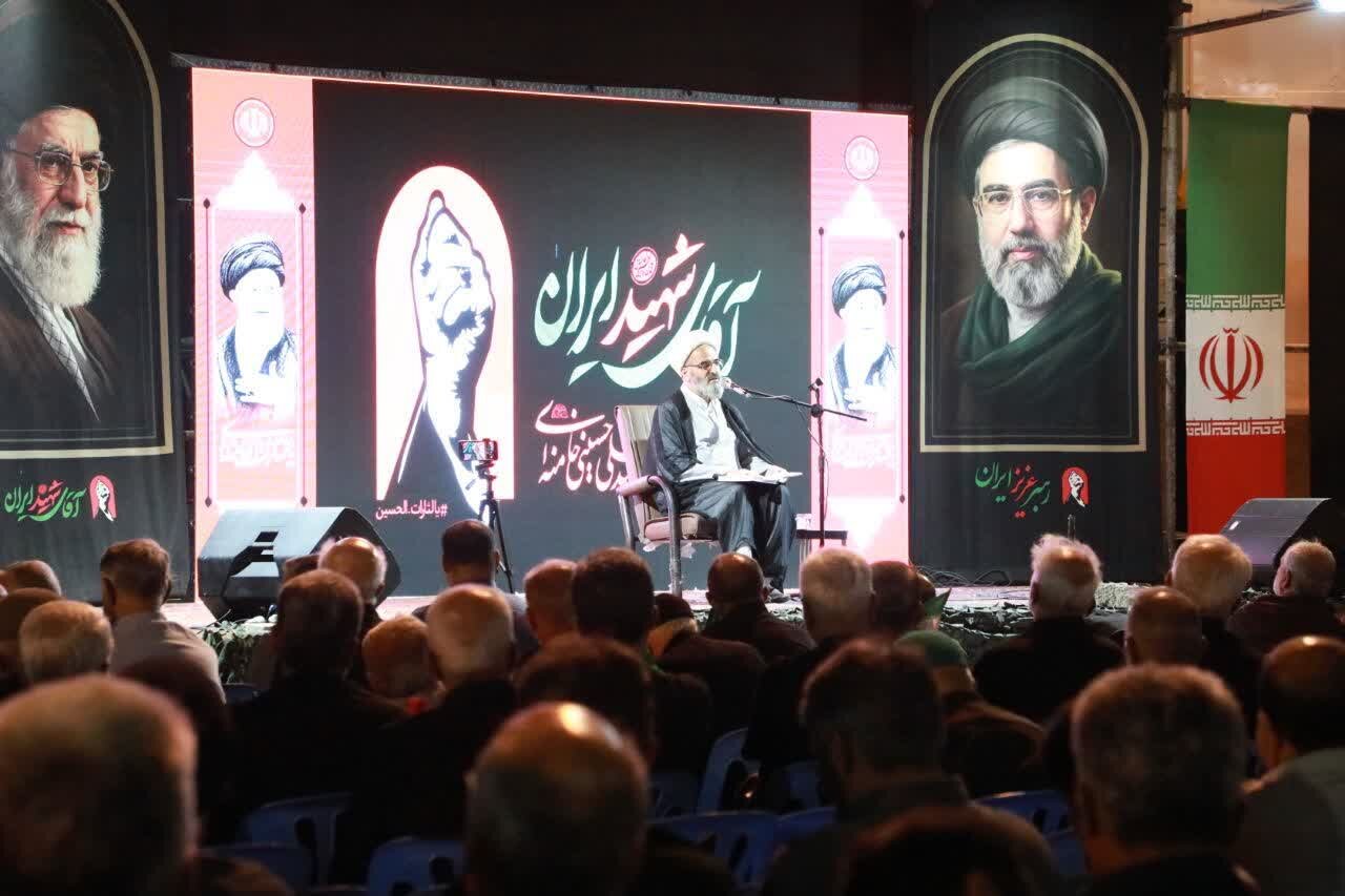 تصاویر/ نخستین سالگرد ارتحال مرحوم آیت‌الله غلامعلی نعیم‌آبادی(ره)در جوار امامزادگان محمد و جعفر(ع) شهر دامغان